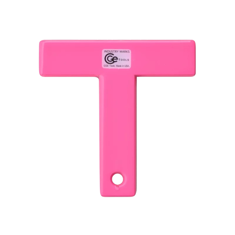 CGE Tools Industry Mark T Neon Pink